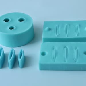 Marguerite Silicone Veiner, Leaf Silicone Mold, Flower Press, Polymer Clay, Fondant, Resin, Gumpatse, Cake Decorating, Home Decor