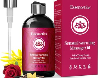 Sensual Massage Oil, Natural Pure Oil, 8 oz