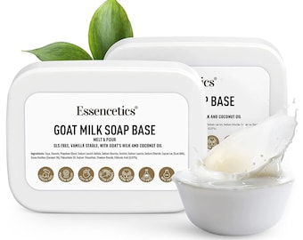 Base de jabón de leche de cabra para fundir y verter – Glicerina premium