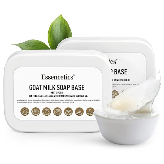 Goats Milk Melt and Pour Soap Base – Premium Glycerin