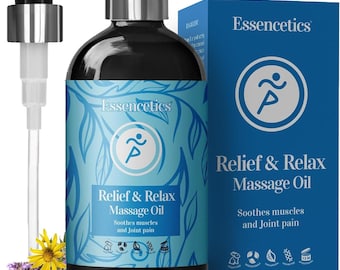 Aceite de masaje relajante Relief, 8 oz