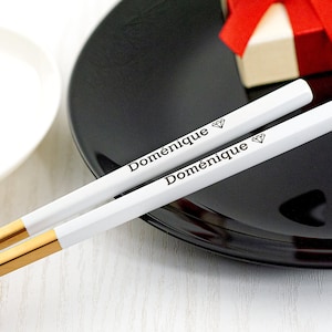 Engraved Chopsticks Personalized chopsticks Custom chopsticks Engraving name Metal chop stick Corporate Gifts Graduation gifts