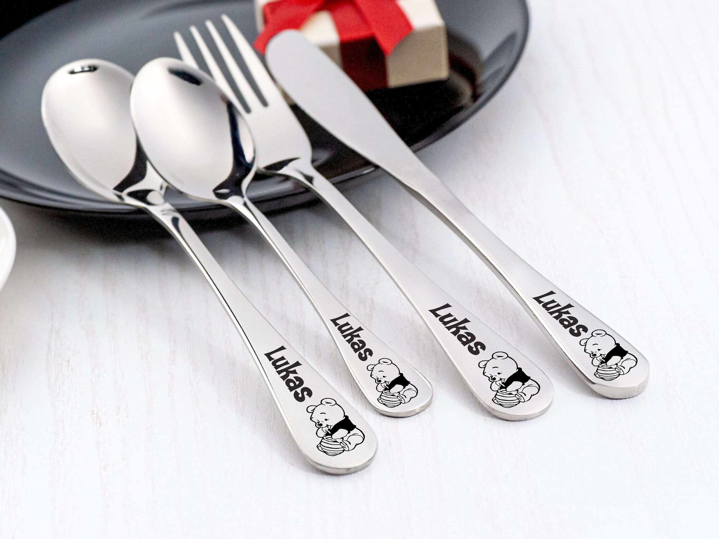 Kids And Toddler Utensils Silverware Set 24 Piece Toddler...