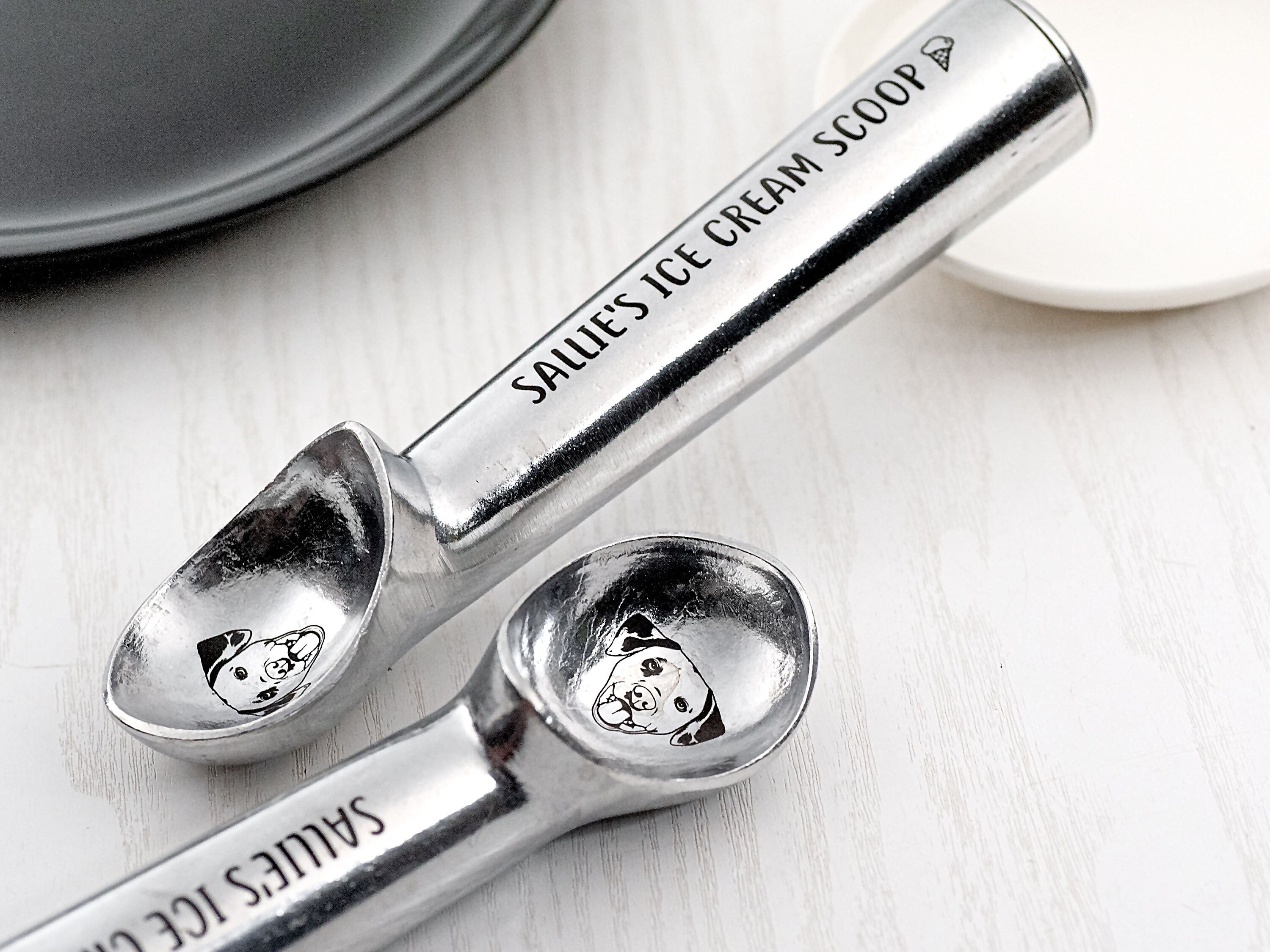 Custom Ice Cream Scoop Personalized Gift With Engraved Etsy