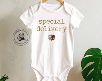 Special Delivery Truck Onesie® - Cotton Baby Clothing