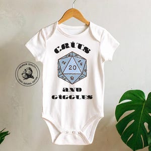 Crits and Giggles Onesie® - Funny Game Night Baby Shirt