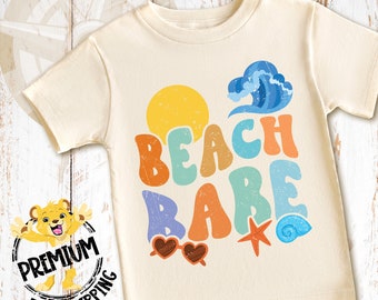 Beach Babe Shirt Or Onesie® - Baby Through Youth Clothes - Fun Retro Kid's Clothing - Cute Birthday Or Baby Shower Gift - 1920