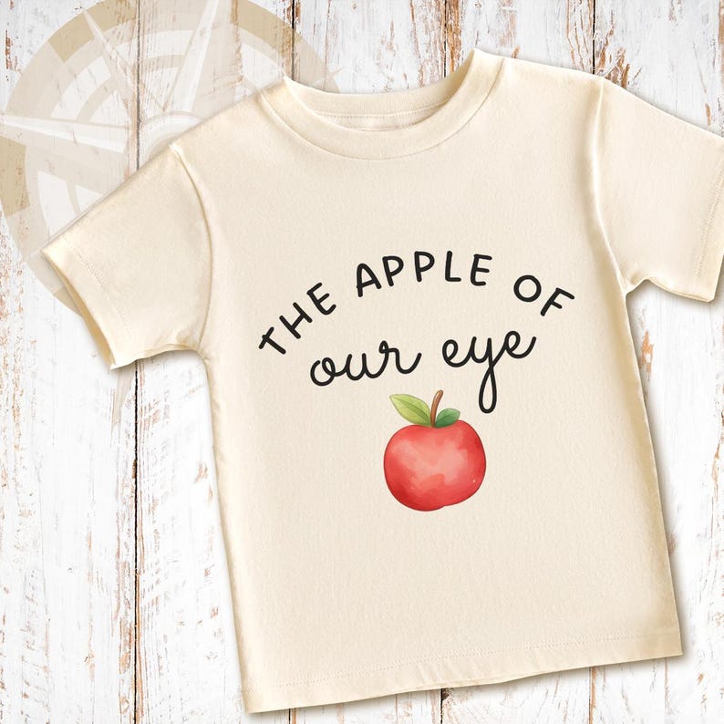 Apple Of Our Eye Onesie® Or Shirt - 100% Cotton Baby Outfit image 5