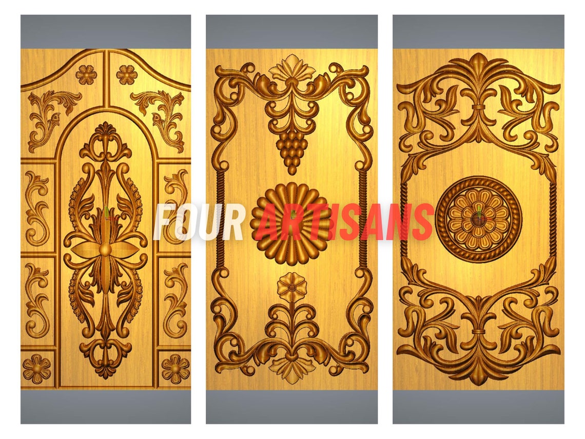 Cnc Files Cnc Router Files Cnc Files for Wood Dxf Svg Stl 3d Pattern Files for Laser Cutting Cnc