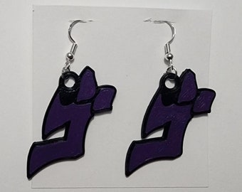 Jojo s Bizarre Adventure Menacing Earrings Etsy Canada