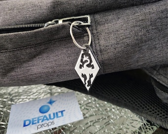 The Elder Scrolls | Seal of Akatosh Keychain | Multi-Colored 3D-Printing