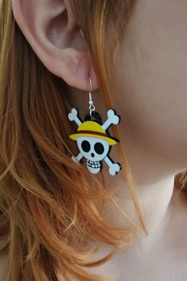 One Piece Trafalgar Law silver925 Earring