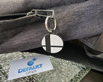 Super Smash Bros. Keychain | Multi-Colored 3D-Printing