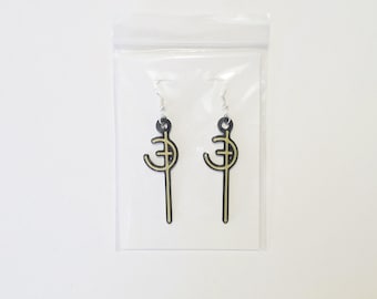 Elden Ring | Miquella's Cross Earrings | Multi-Colored 3D-Printing