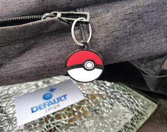 Pokémon | Poké Ball Keychain | Multi-Colored 3D-Printing