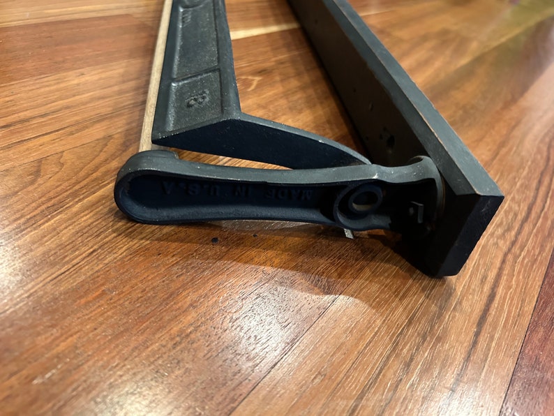 General Store Butcher Paper Holder & Cutter Vintage Wood and Cast Iron 18 Rolls Etsy