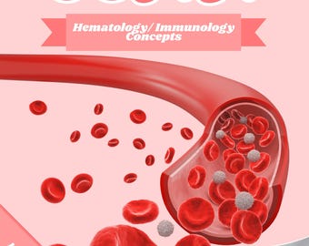 Studiegids hematologie/immunologieconcepten ontwikkeld op basis van Barron's CCRN Book *DIGITAL