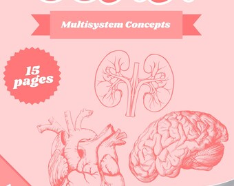 Studiegids Multisystem Concepts, ontwikkeld op basis van Barron's CCRN Book *DIGITAL