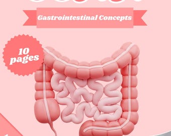 Studiegids gastro-intestinale concepten ontwikkeld op basis van Barrons CCRN-boek *DIGITAL FILE*