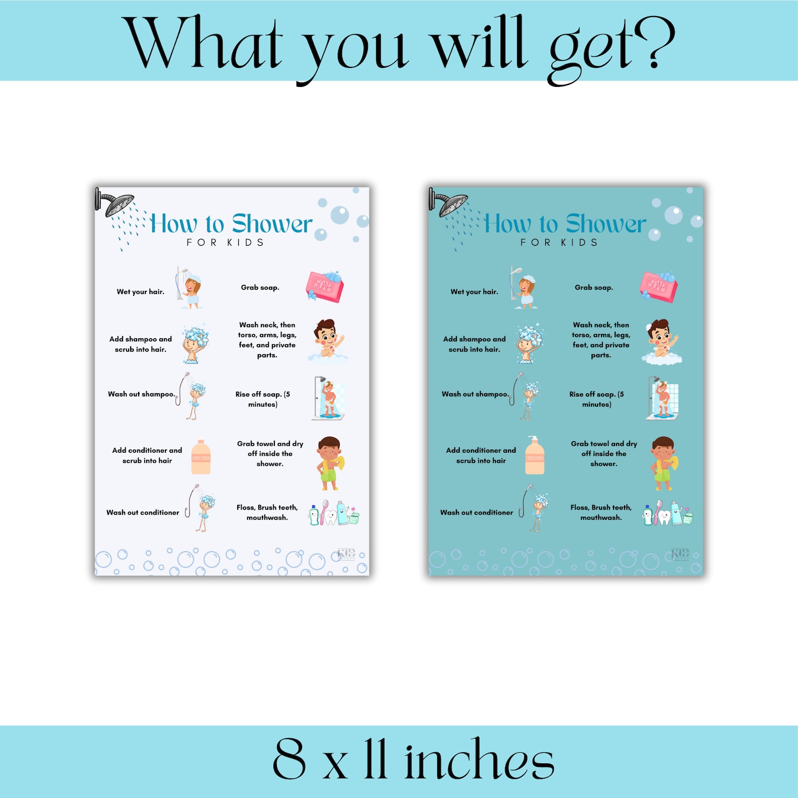 How to Shower for Kids Proper Showering Tips, Shower Wall Decor, How to