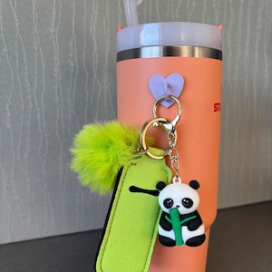 Panda Tumbler Cup Chapstick Holder