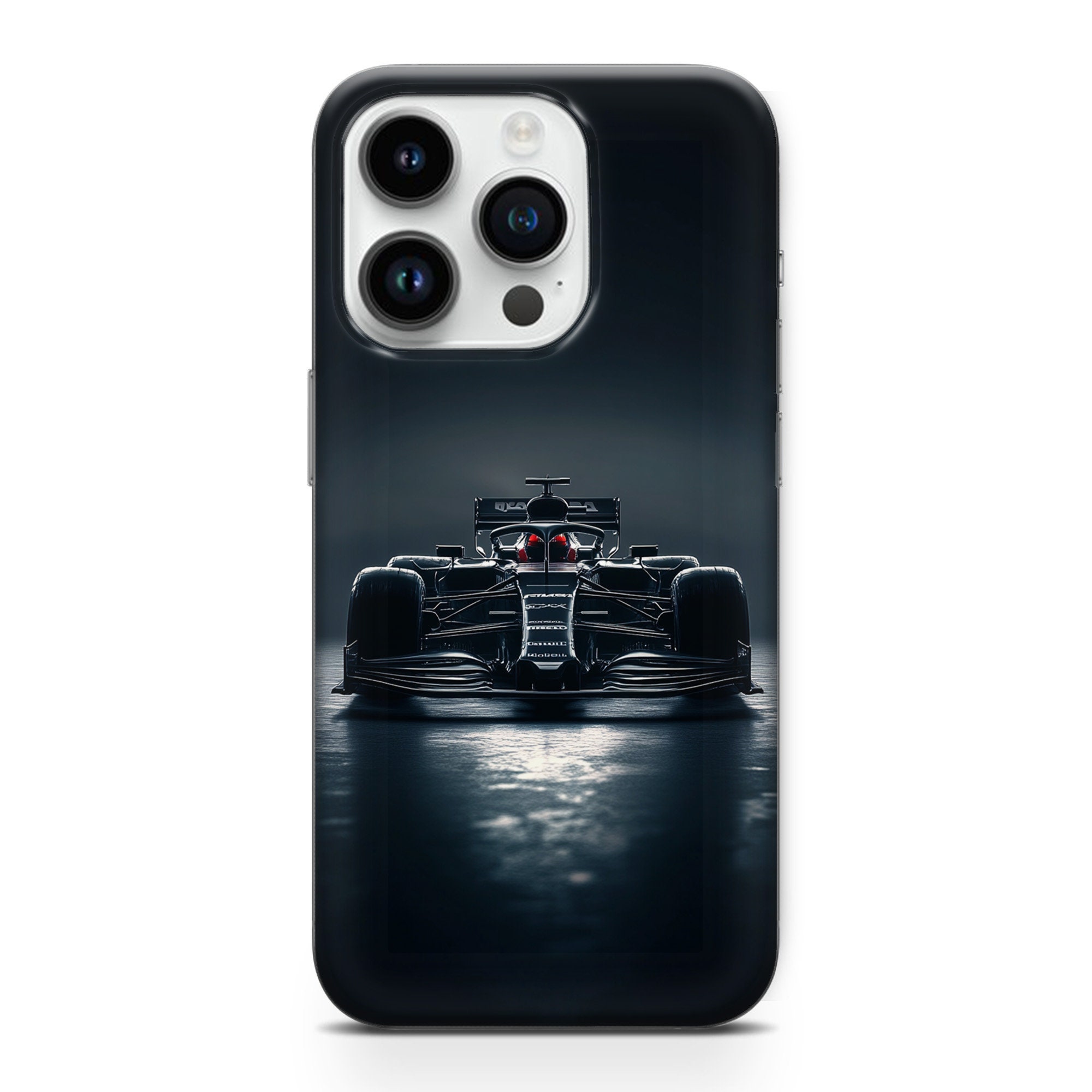 F1 Formula Case, Fast Race Car Black Dark Cover iPhone 16 15 14 Pro Max ...