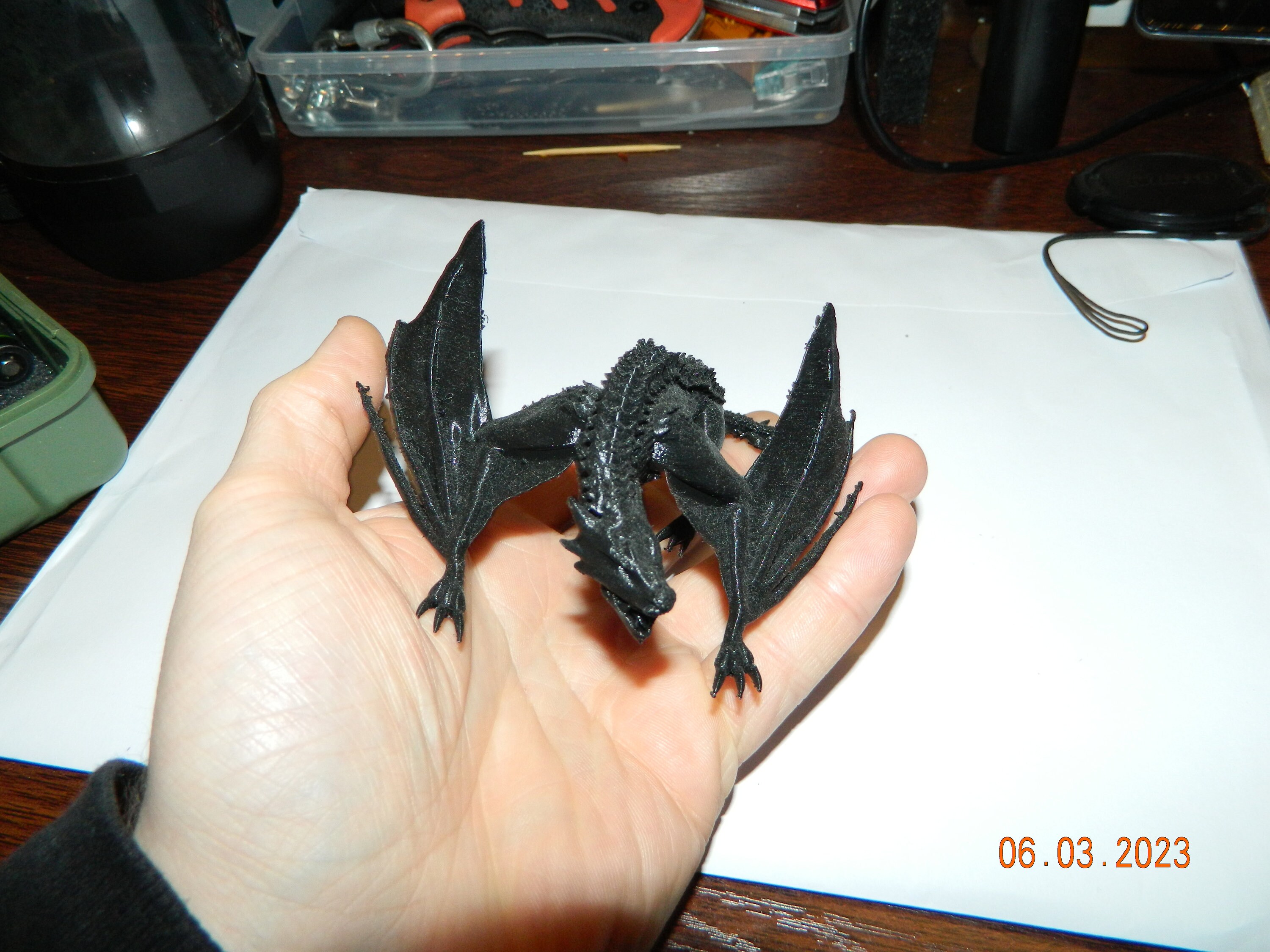 3d Druck Drachen sieht aus wie aus Harry Potter Etsy.de