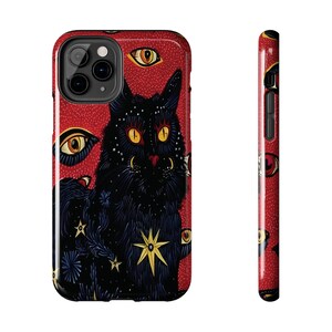 Mystery Cat Phone Case Aesthetic iPhone 15 14 13 12 11 Pro Max Case Cute iPhone 15 Pro Max Case 14 Pro Case 13 Pro Max 13 Mini Case