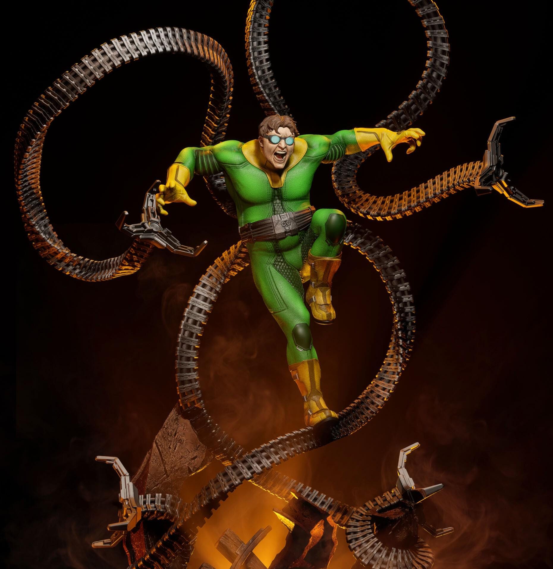 スパイダーマン & ドック・オック フィギュアセット 映画スパイダーマン2 ドック・オック 12インチ・フィギュア 箱入