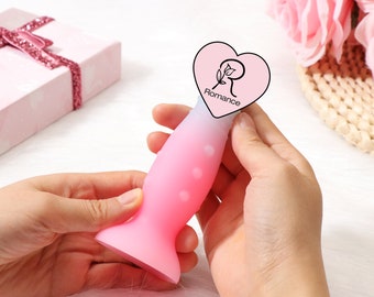 Pretty Dildo, Soft Silicone Suction Cup Dildo, Sex Toys, Anal Dildo, Fantasy Butt Plugs Dildo, Cute Dildo For Woman, Women Men Gifts, Mature