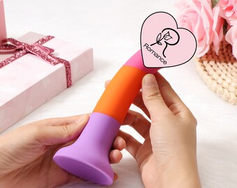 Anal Dildo, Smooth Dildo, Silicone Suction Cup Dildo, Adult Sex Toys, Fantasy Dildo, Long Realistic Dildo, Cute Dildo For Woman, Mature