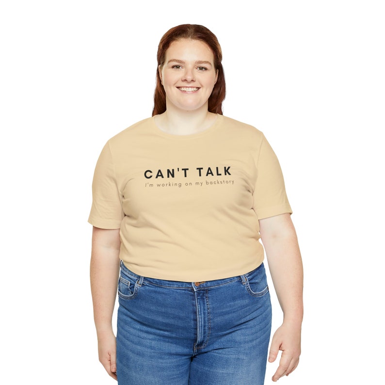 Fun Womens DND Shirt | Can't Talk, I'm Working on My Backstory | Mom Shirt | DnD Gift for Her| Gaming Clothing image 8