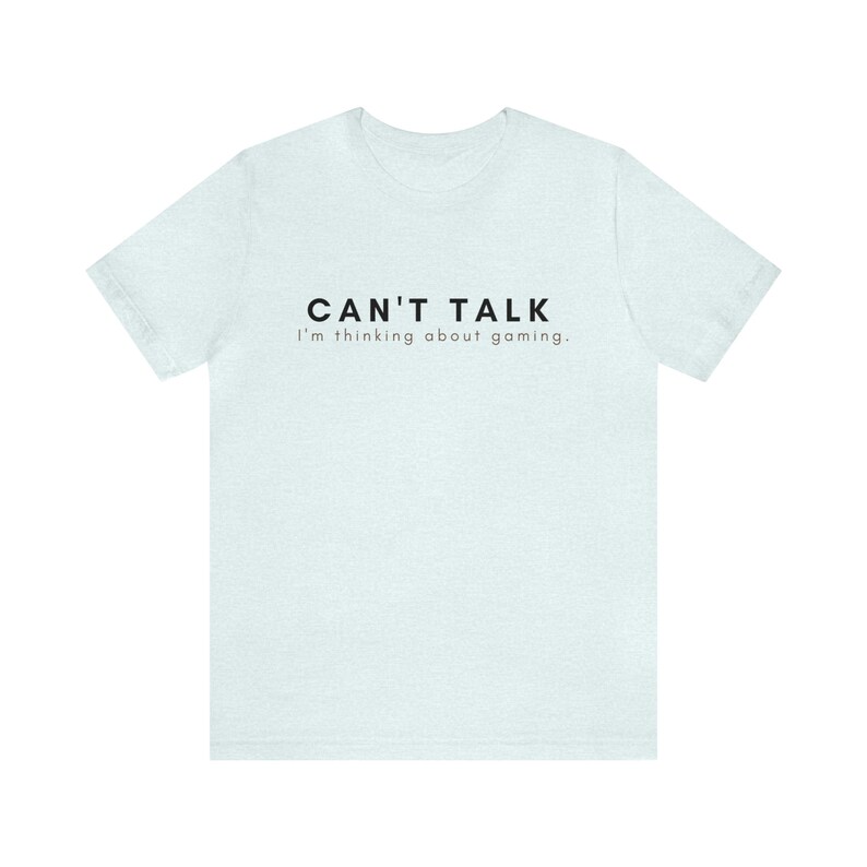 Kann nicht sprechen, ich denke über Gaming nach | Mama Shirt | Rollenspiel Geschenk für Frauen | D&D Geschenk für Sie| Gaming Kleidung Bild 10