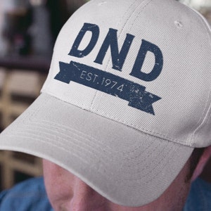 DND Hat | EST 1974 Dad hat| Great Gift for Dads that Love DND | Dungeons master gift