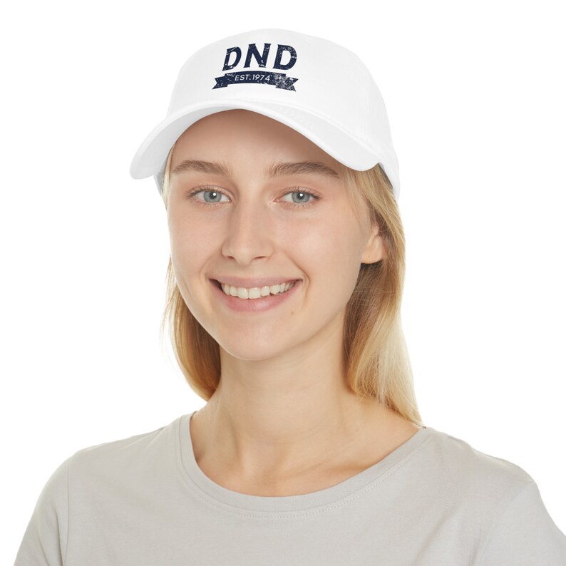 Czapka DND | Czapka dla taty z EST 1974 | Świetny prezent dla ojców, którzy kochają DND | Prezent dla mistrza lochów zdjęcie 3