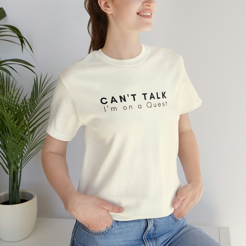 Can't Talk, I'm On A Quest | Mom Shirt | RPG Gift for Women | DnD Gift for Her| Gaming Clothing image 7