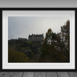 Edinburgh Castle Printable Wall Art, Digital Print, Building In Edinburgh