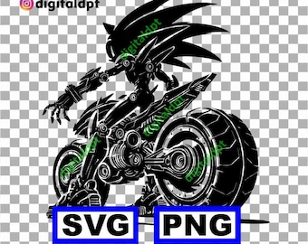 Clipart della silhouette di Sonic Shadow: file vettoriali SVG, PNG