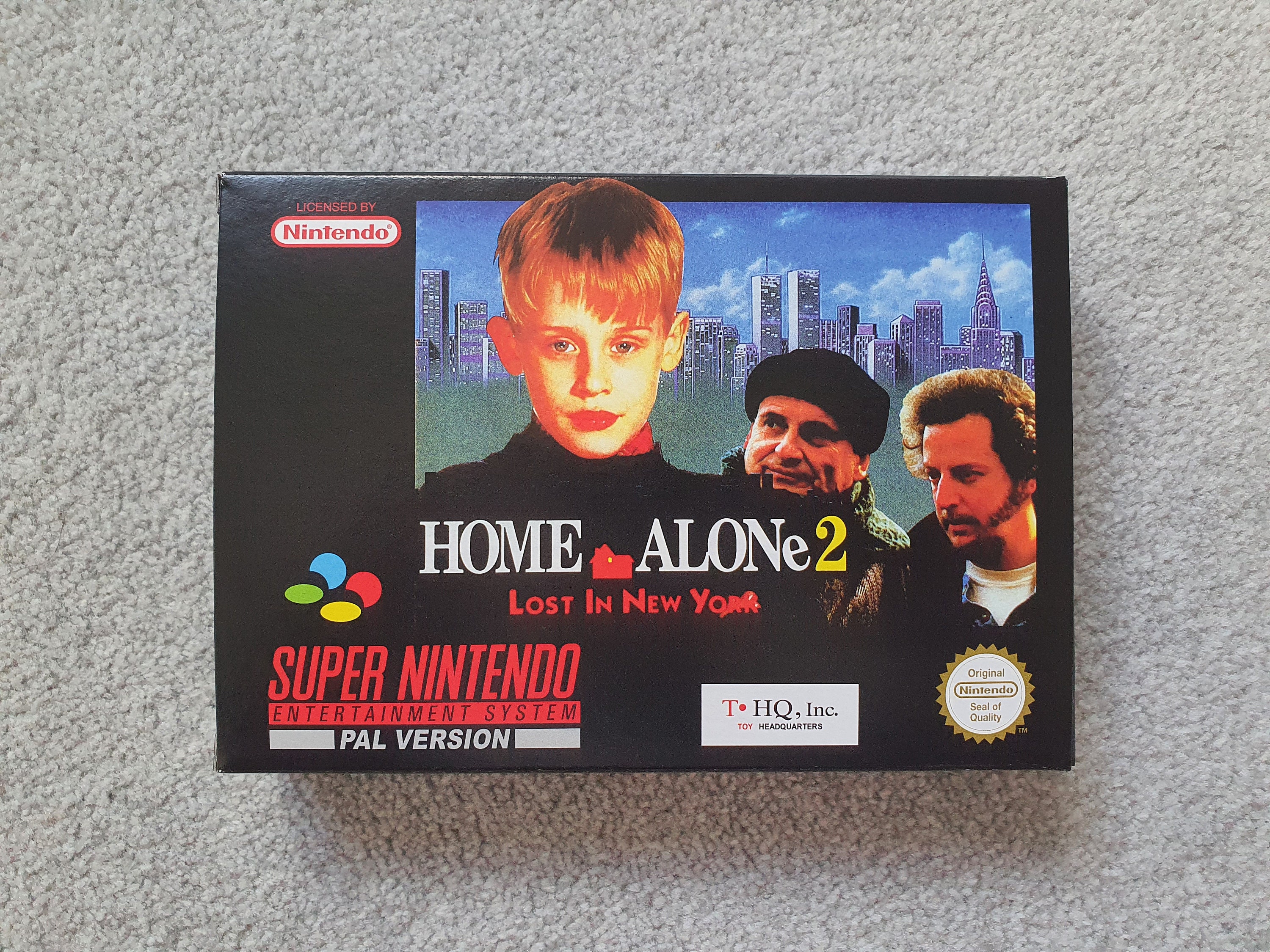 Home Alone 2: Lost in New York Box - SNES - Super Nintendo - Etsy UK