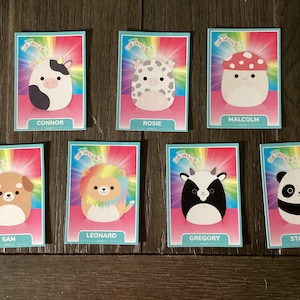 Cartas Squishmellow do Esquadrão Clássico