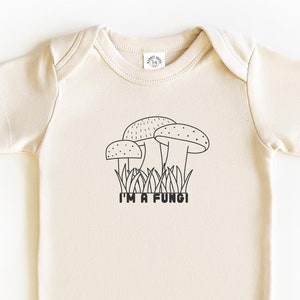 I&#39;m a Fungi Adorable Baby Onesie®, Perfect Baby Shower Gift, Preemie and NICU Onesie®s, Infant Bodysuits / Cute And Comfy Baby