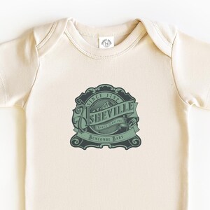 Asheville Retro Onesie®, Baby Shower Gift, Cute Onesie, Newborn Gifts, Baby Gift, Asheville Outfit