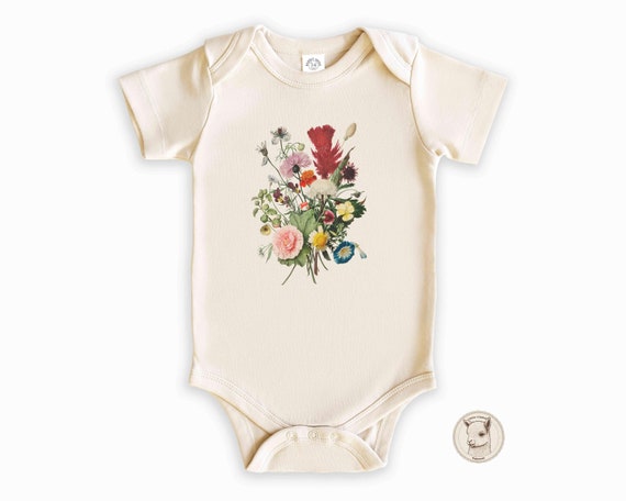 Flower Girl Proposal, Flower Girl Baby Onesie, Floral Wildflower