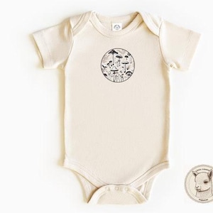 Mushrooms Baby Onesie®, Nature-Themed Baby Shower Gifts, Infant Bodysuits for Mushroom Lovers, Newborn Onesie®