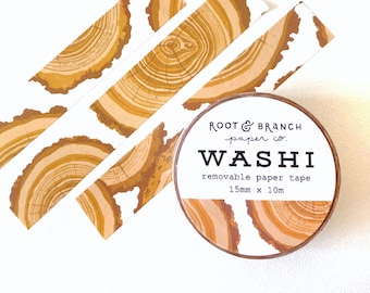 Tree Rings Washi Tape
