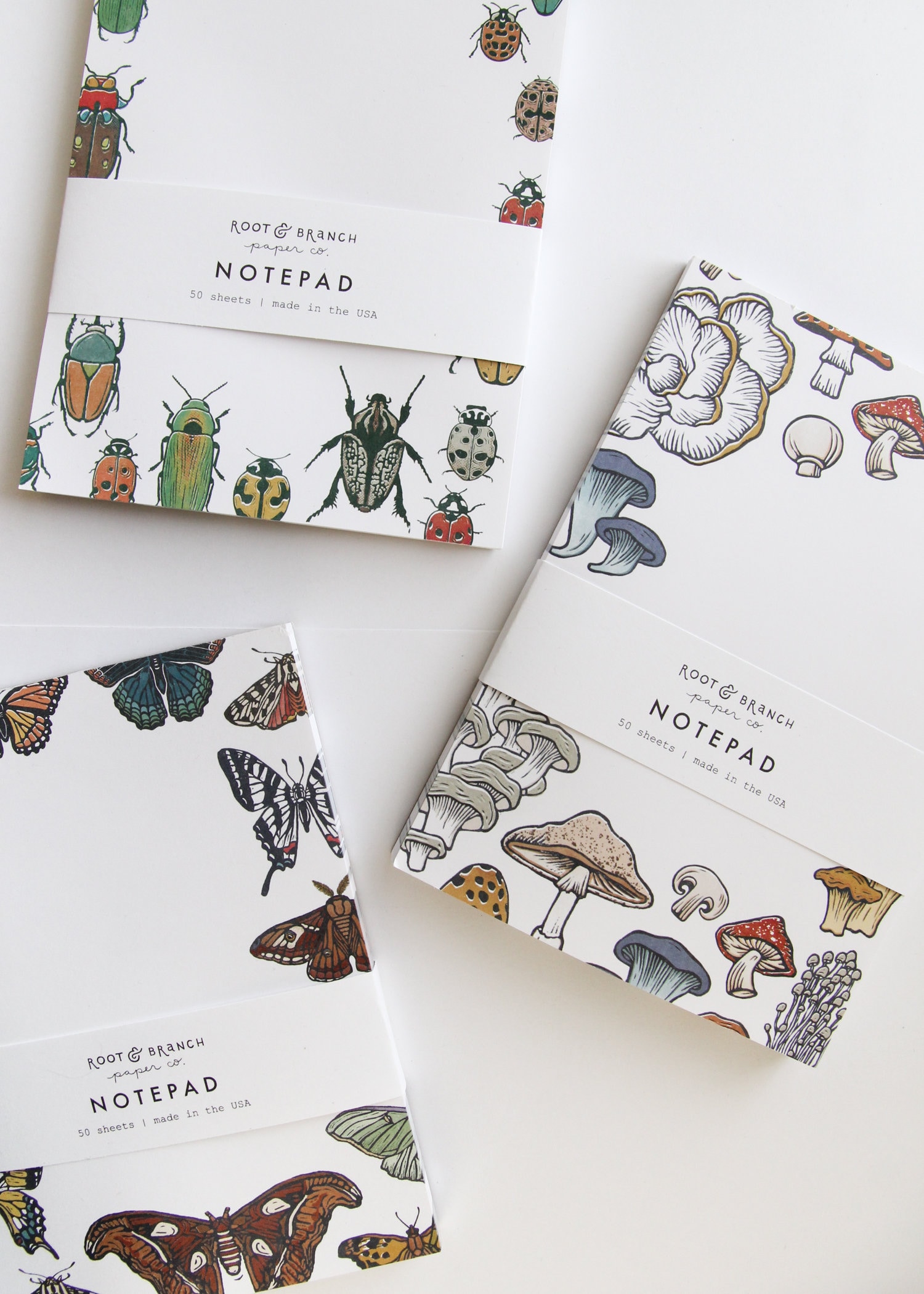 Butterfly + Moth Notepad - Etsy