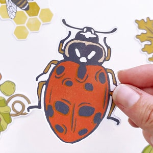 Ladybug Sticker | Laptop Sticker