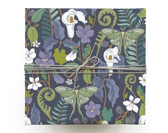 Woodland Bramble Gift Wrap Sheets - Roll of 3 Sheets