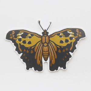 Question Mark Butterfly Sticker