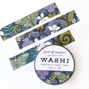 Ruban adhésif Washi ronce des bois